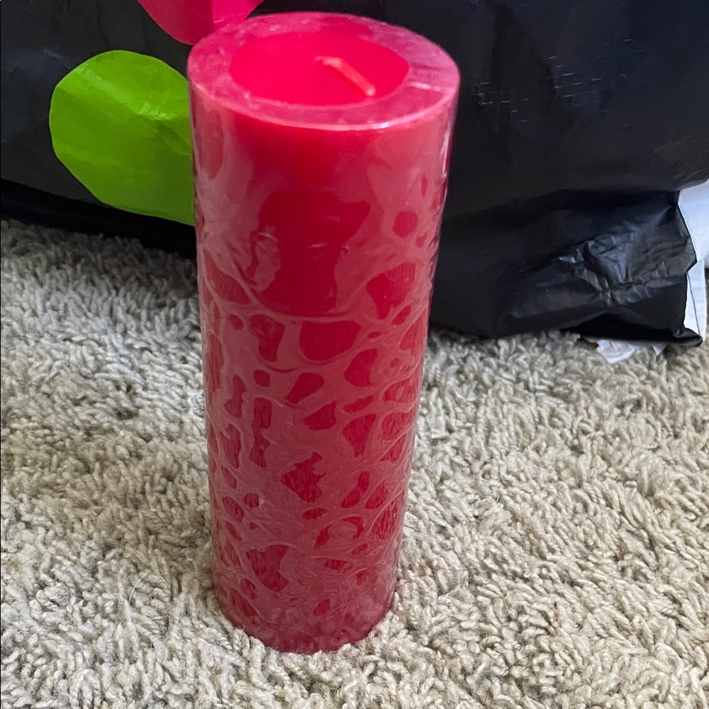 Red Tall Candle